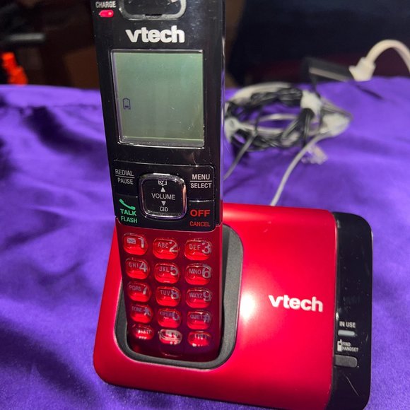 📌VTech CS6719-16 DECT 6.0 Phone w/ Caller ID/Call Waiting, 1 Cordless Handset - Picture 7 of 8